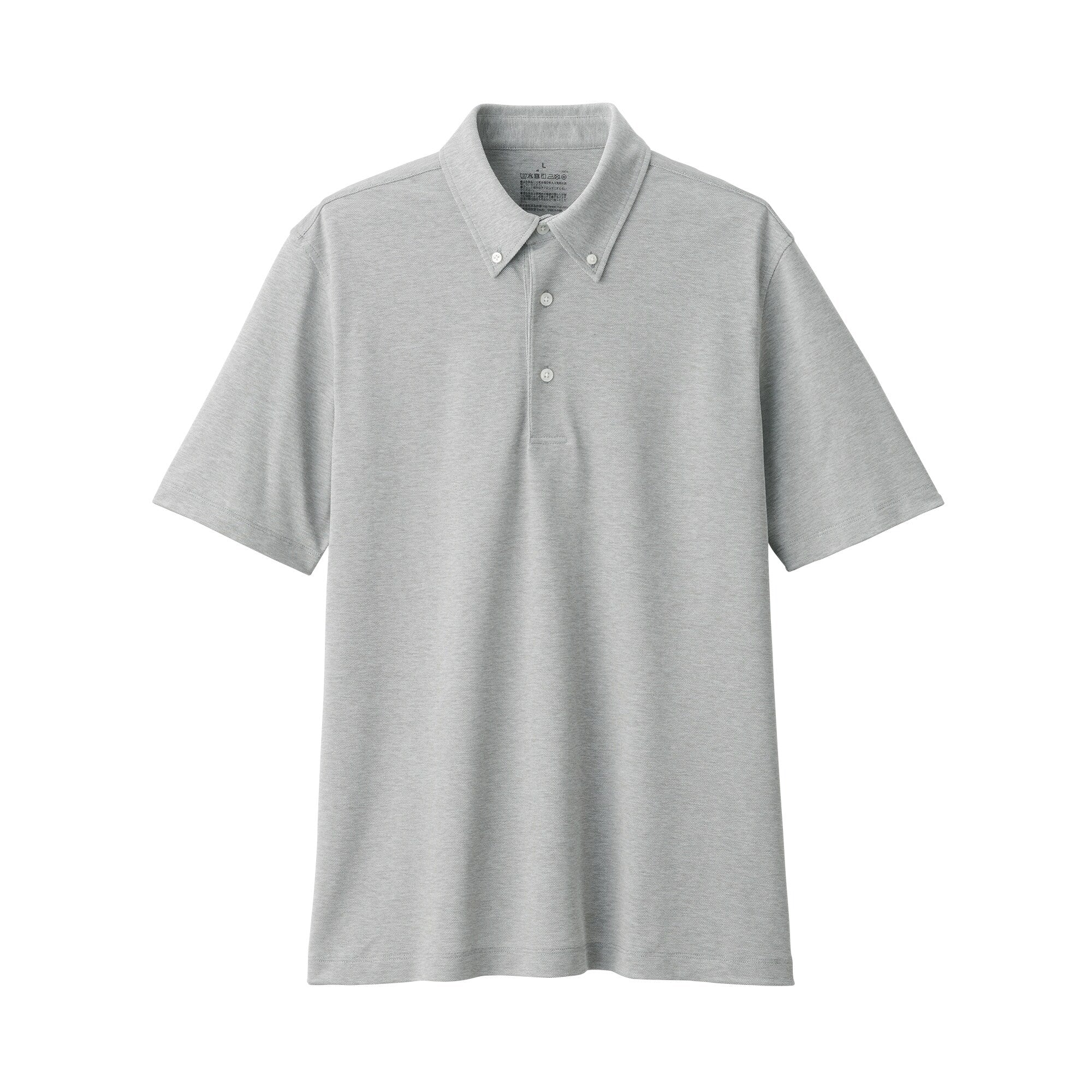 Men's Cool Touch Pique Button Down Polo Shirt - Image 21