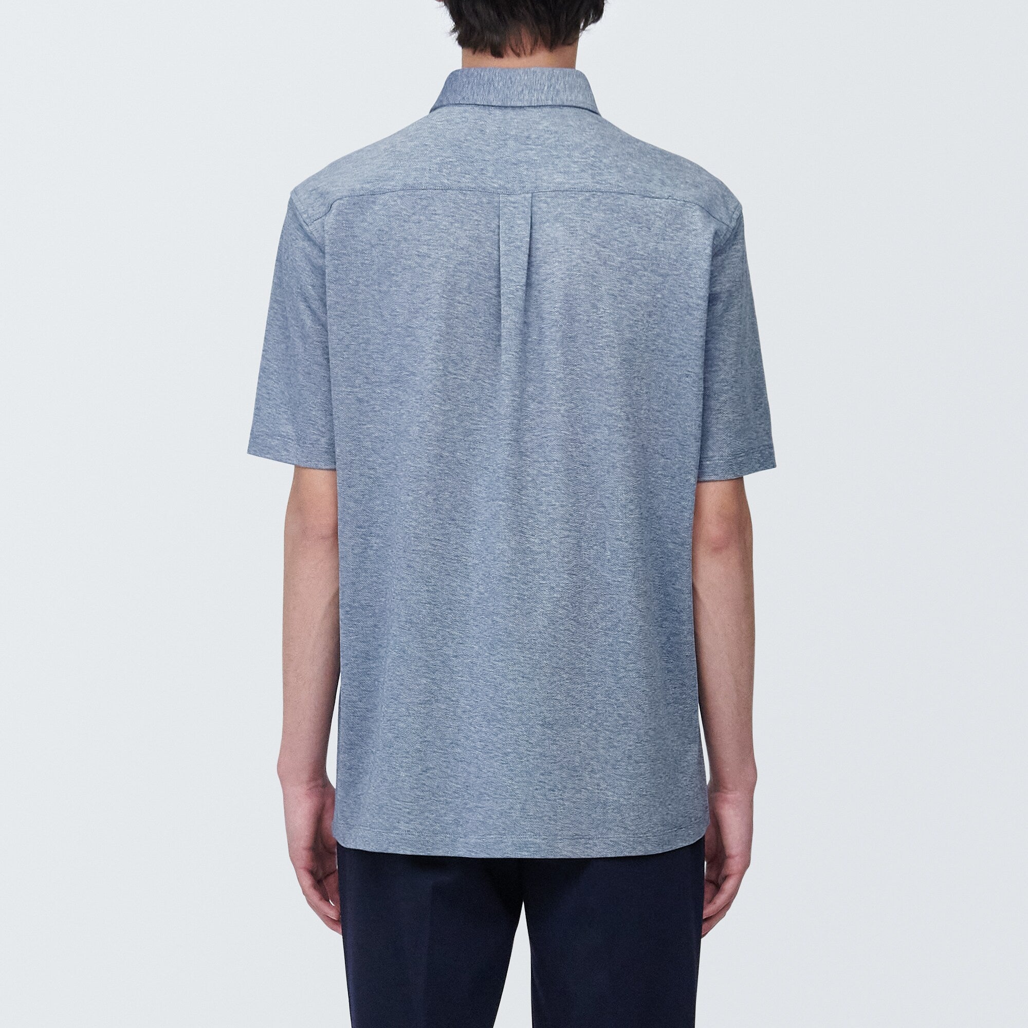 Men's Cool Touch Pique Button Down Polo Shirt - Image 13