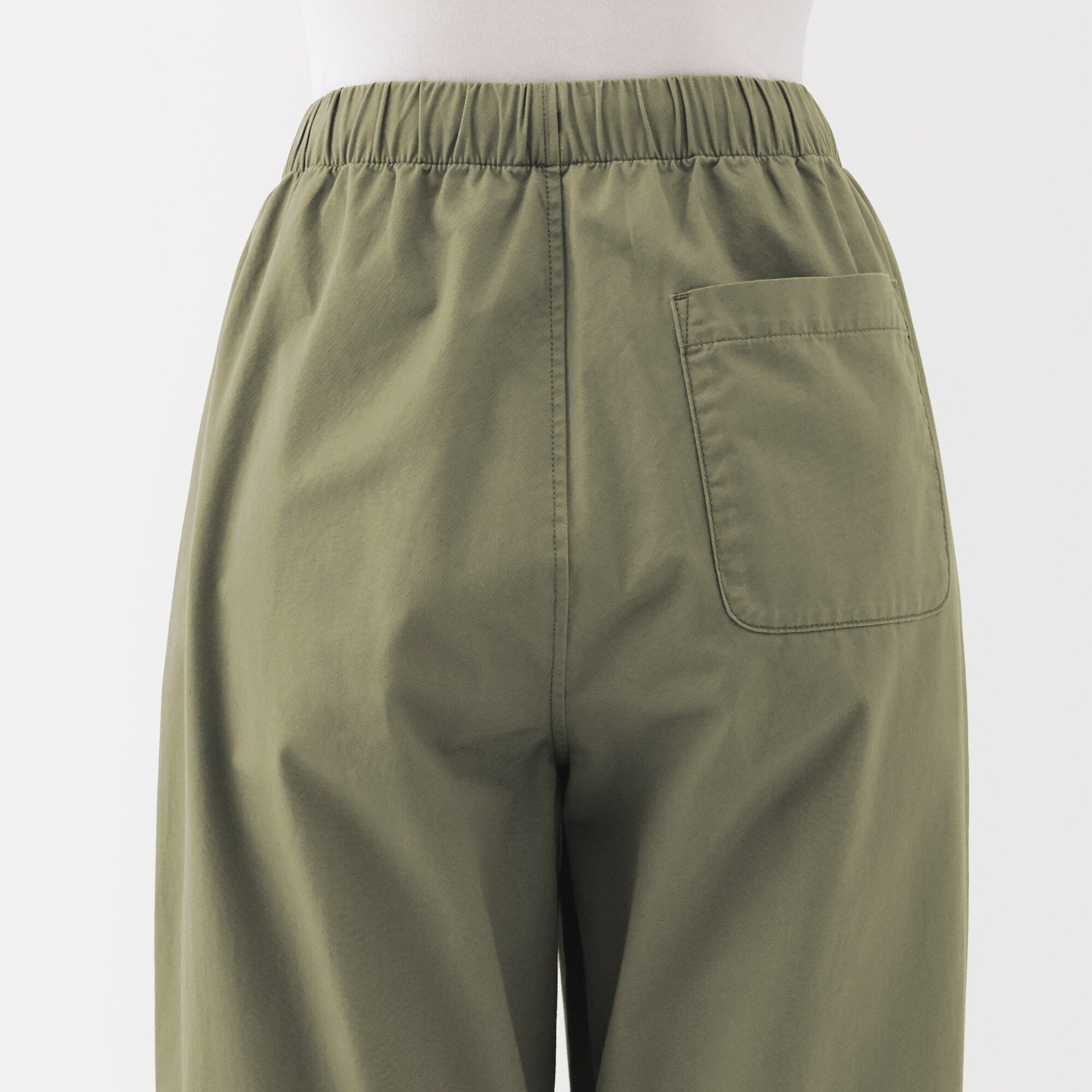 Women's Washed Cotton Easy Tapered Pants - Image 35
