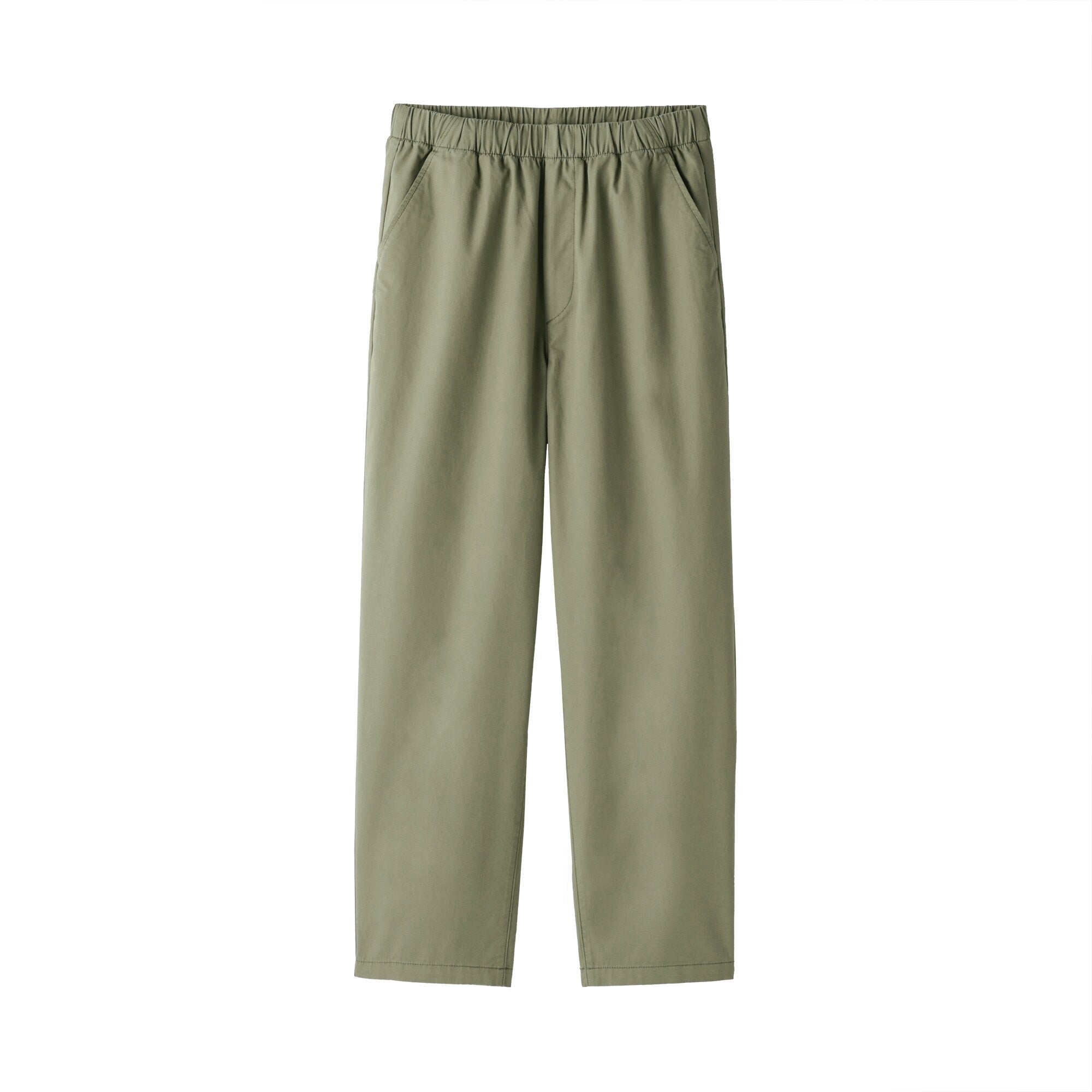 Women's Washed Cotton Easy Tapered Pants - Image 29
