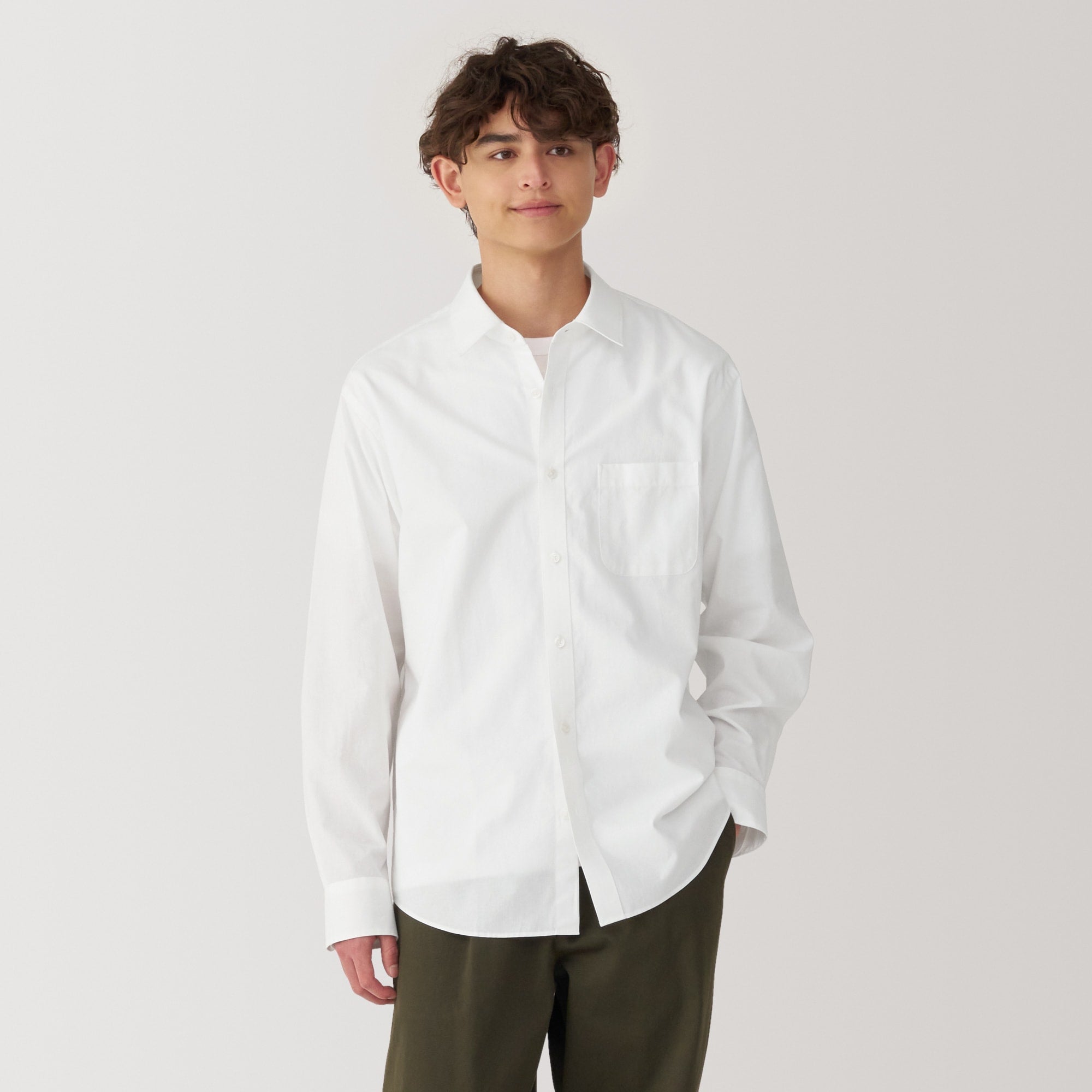 Men's Broadcloth Long Sleeve Shirt - Image 27
