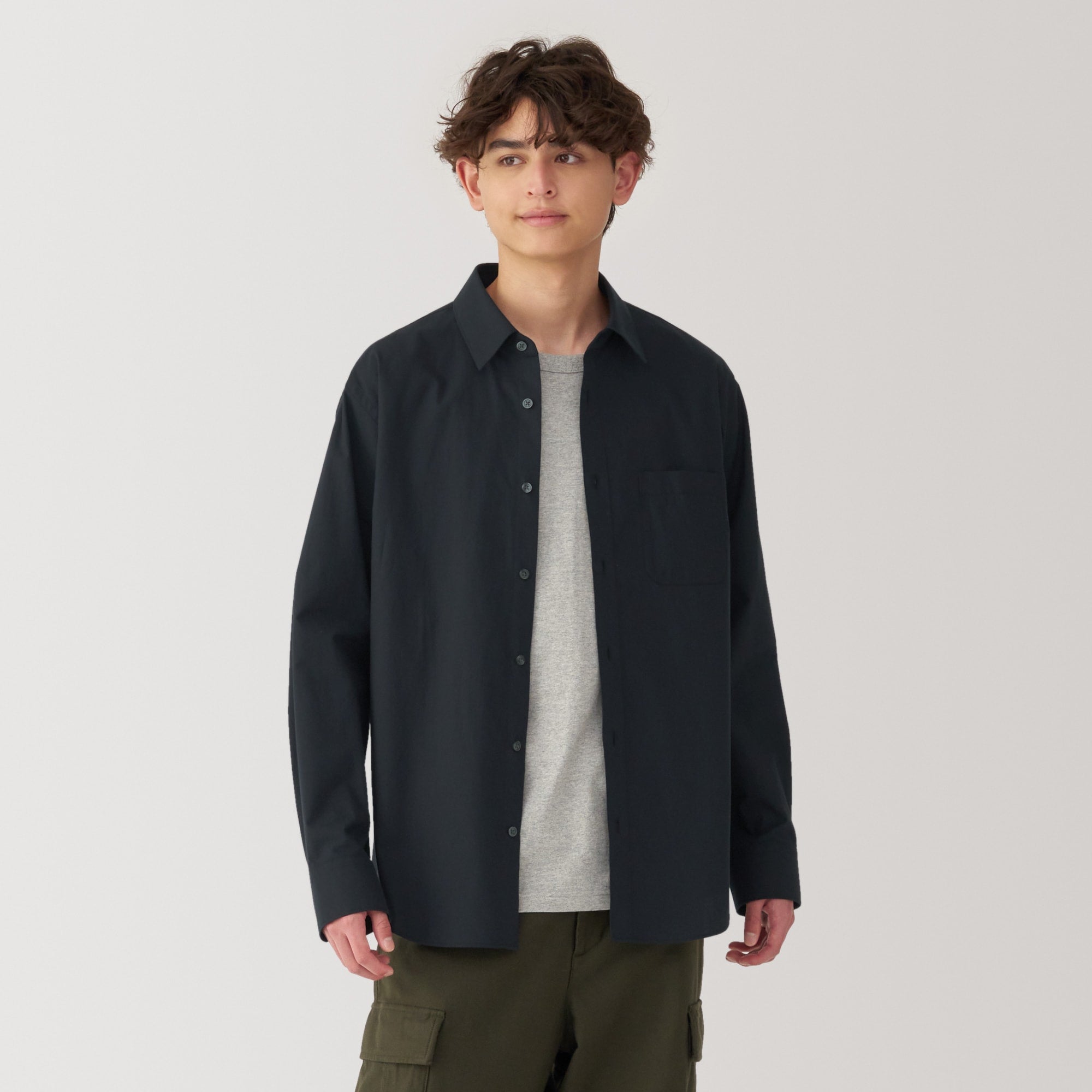 Men's Broadcloth Long Sleeve Shirt - Image 19