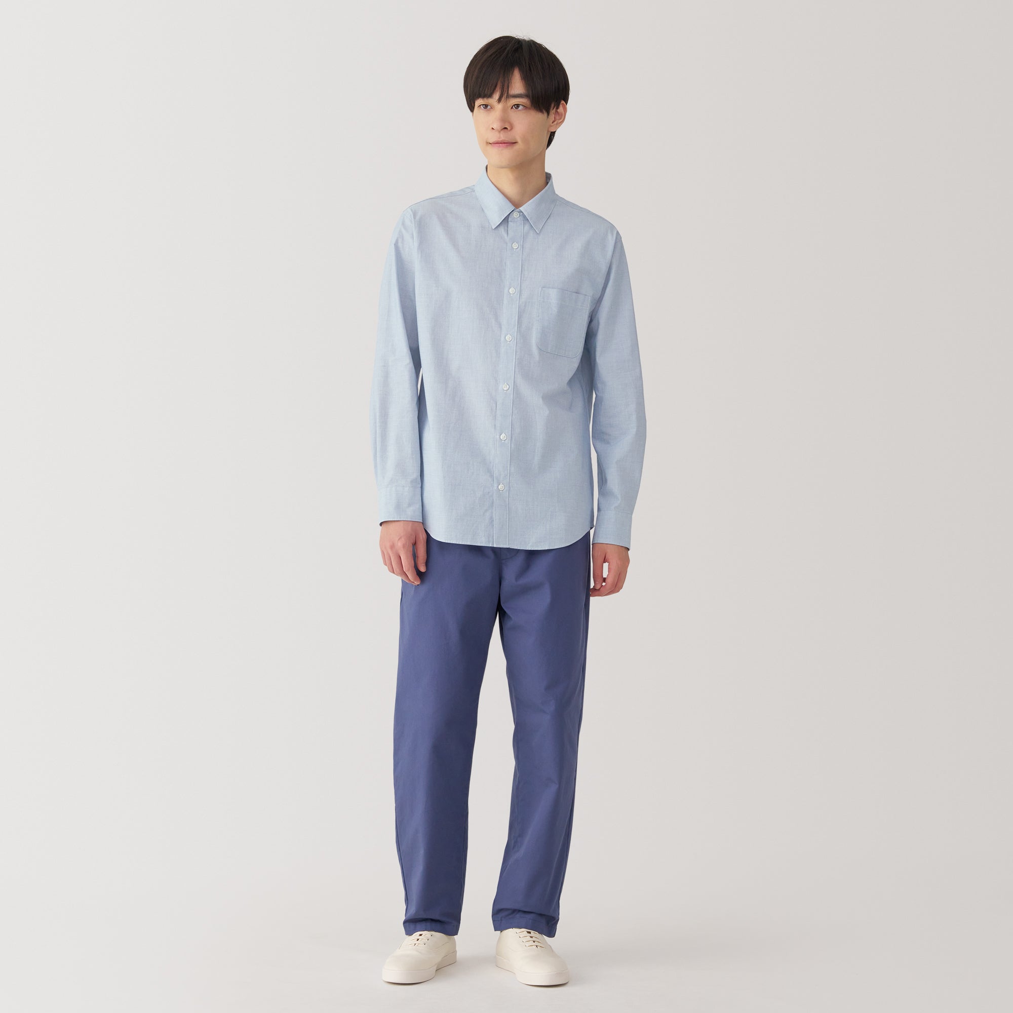 Men's Broadcloth Long Sleeve Shirt - Image 12