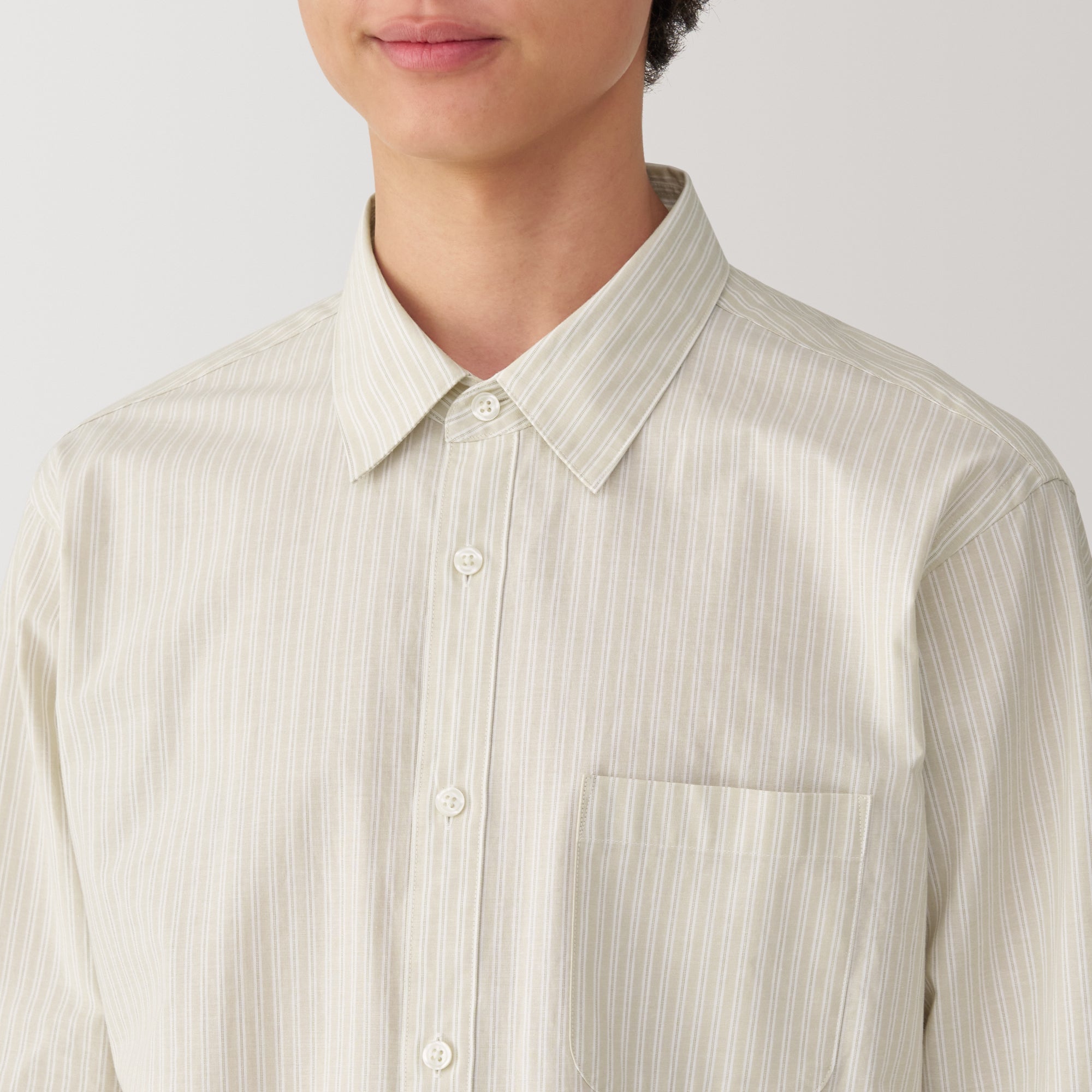 Men's Broadcloth Long Sleeve Shirt - Image 47