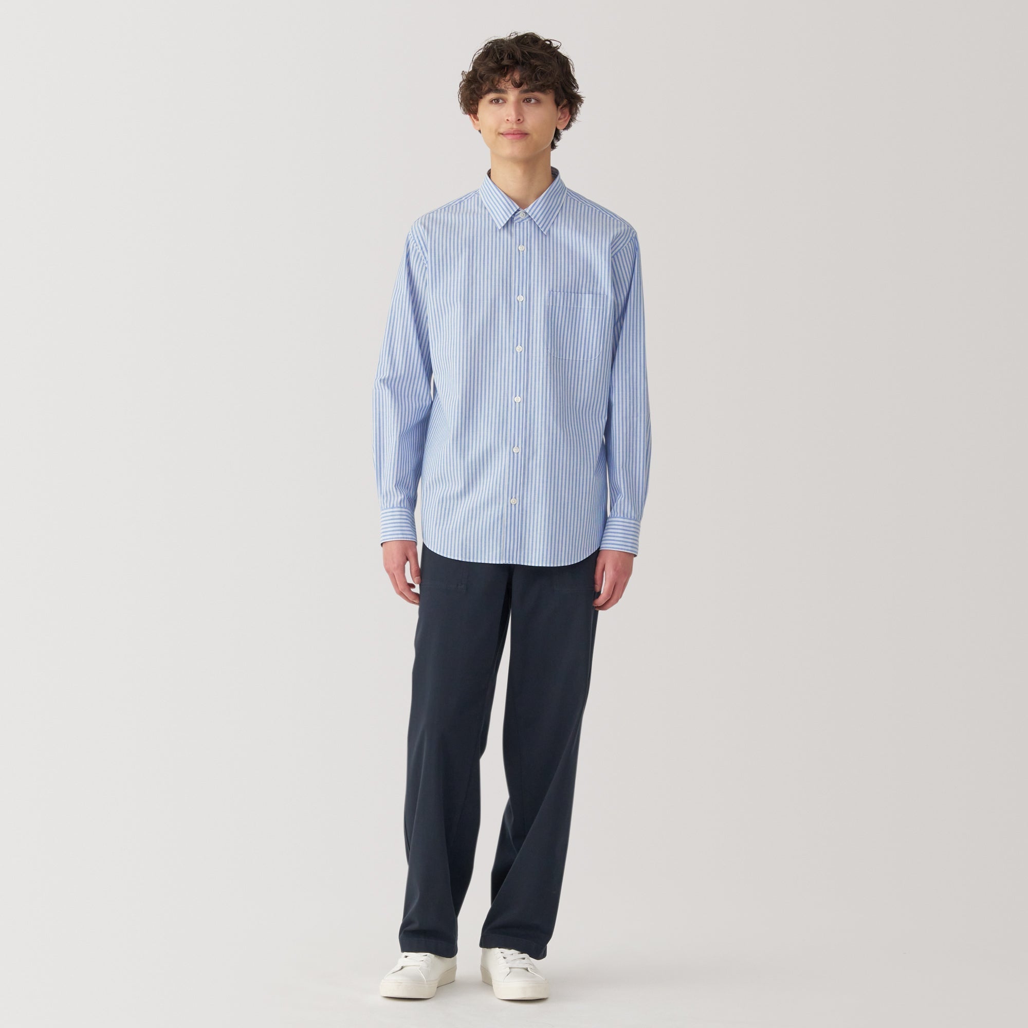 Men's Broadcloth Long Sleeve Shirt - Image 36