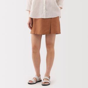 Women's Hemp Blend Twill Skort
