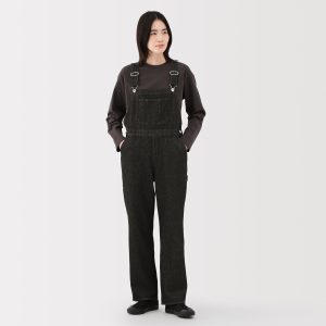 Kapok Blend Denim Overalls