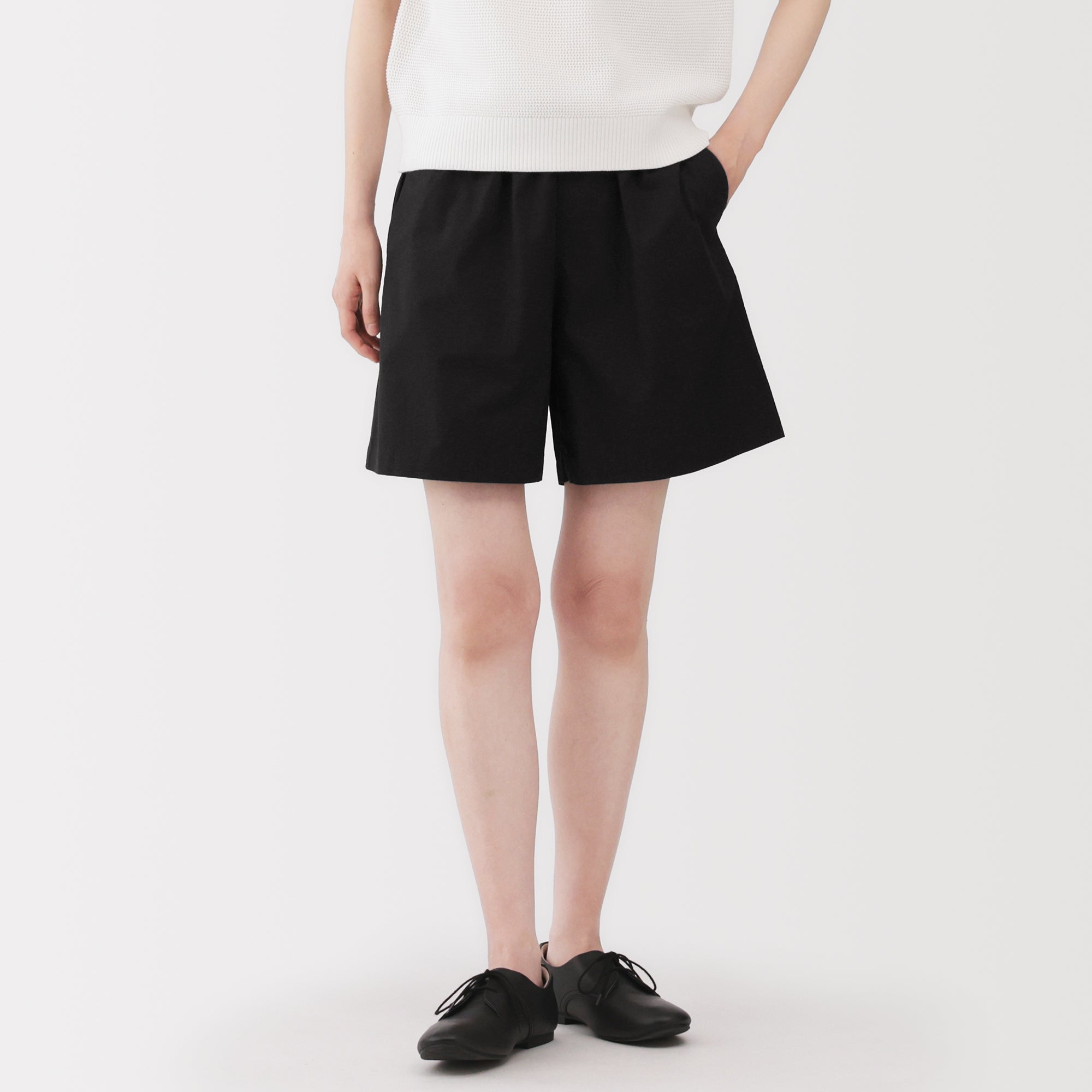 Women's Washed Broadcloth Shorts - Image 11