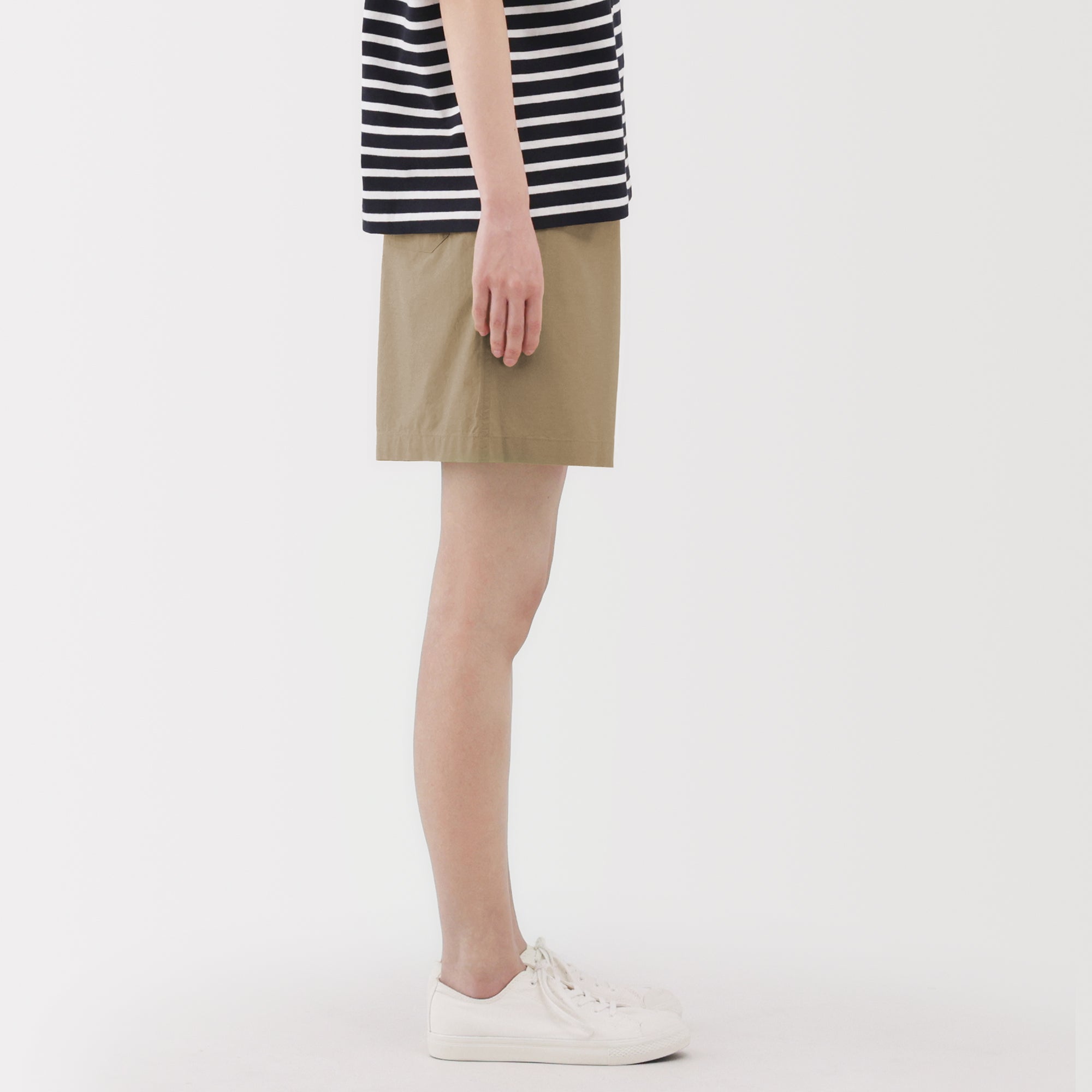 Women's Washed Broadcloth Shorts - Image 5