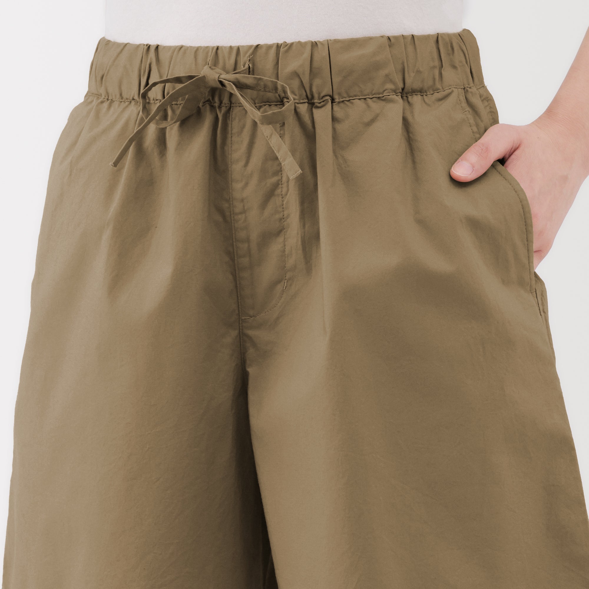 Women's Washed Broadcloth Shorts - Image 7
