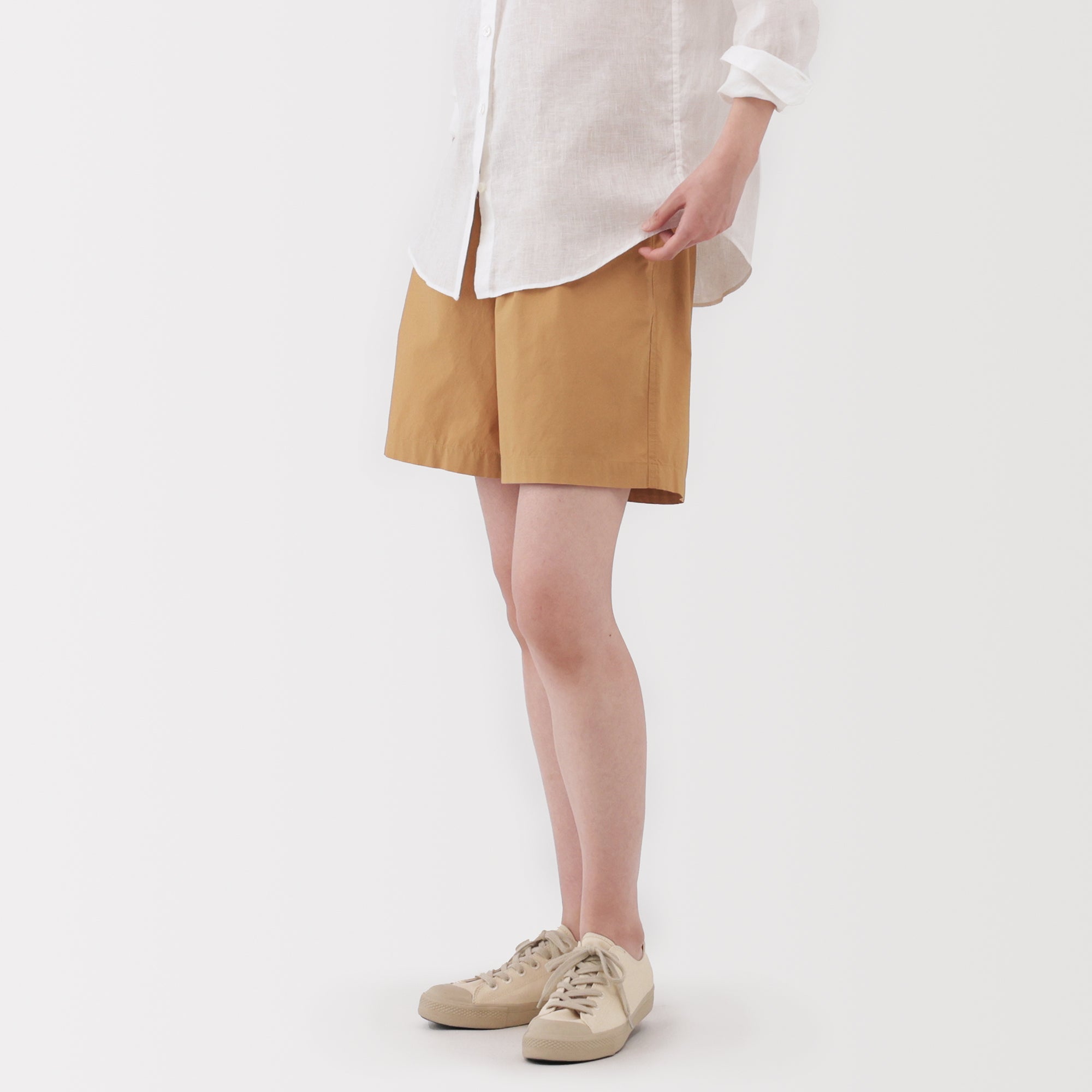 Women's Washed Broadcloth Shorts - Image 27