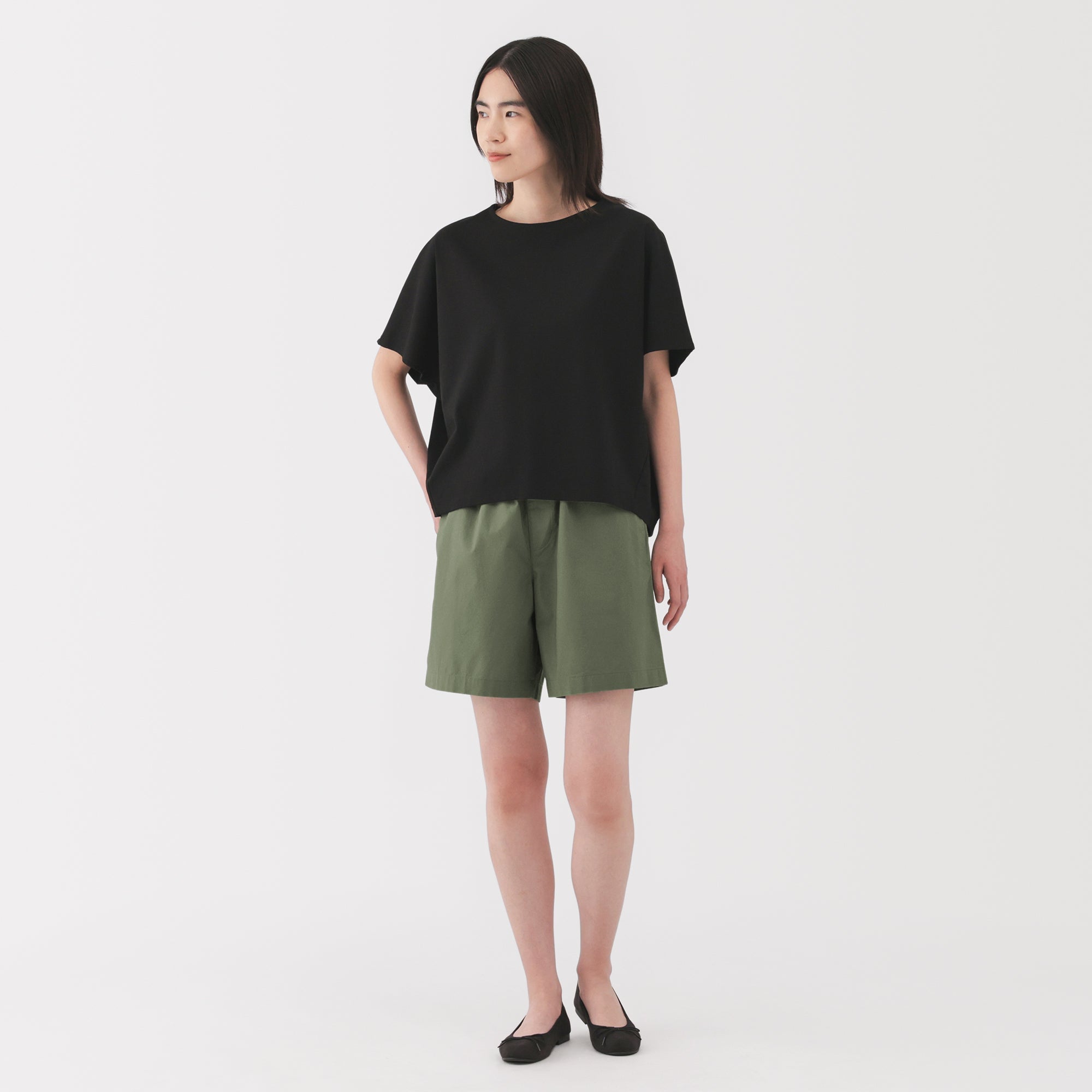 Women's Washed Broadcloth Shorts - Image 20