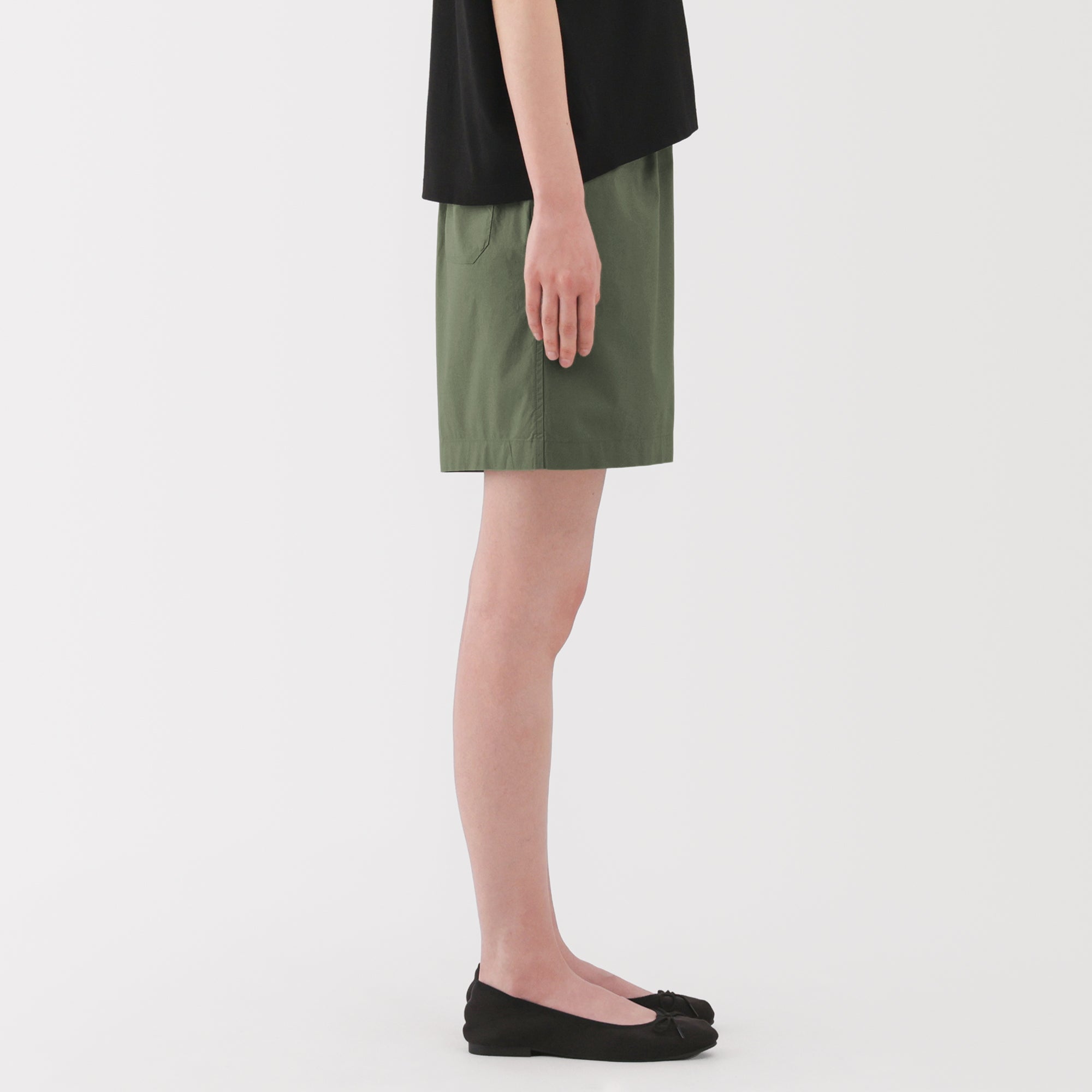 Women's Washed Broadcloth Shorts - Image 21