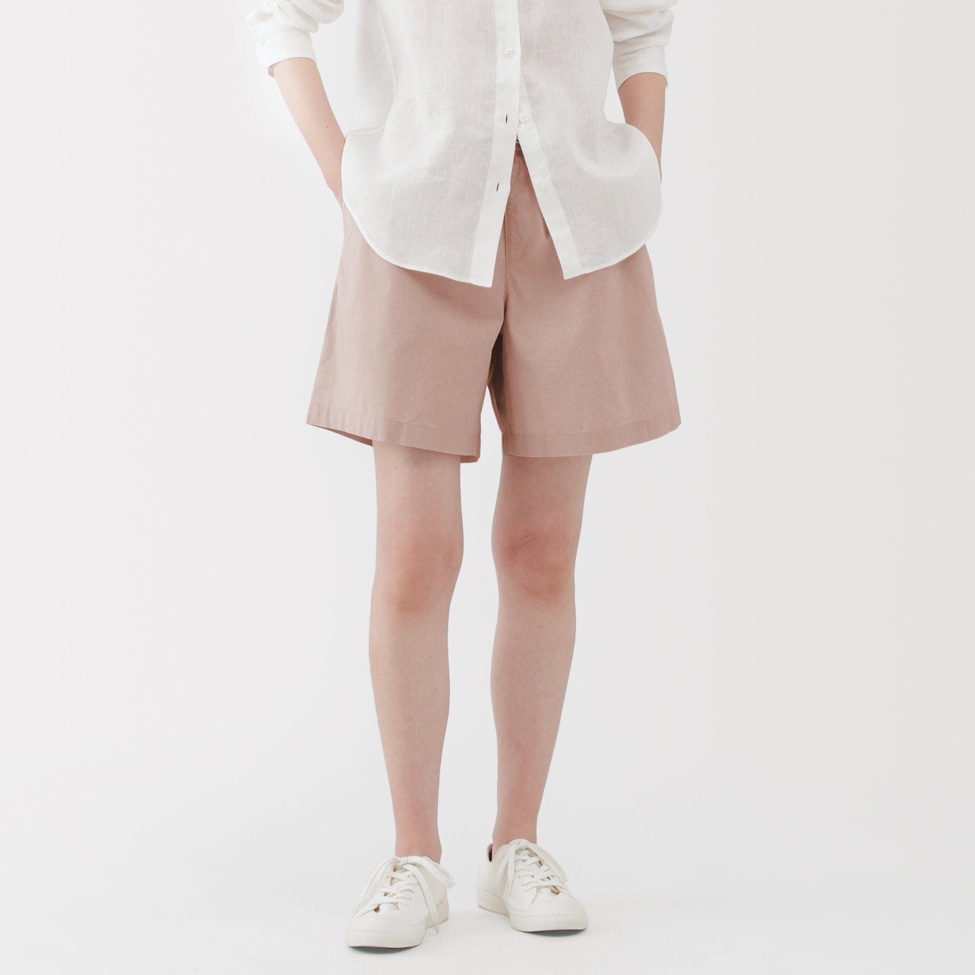 Women's Washed Broadcloth Shorts - Image 35