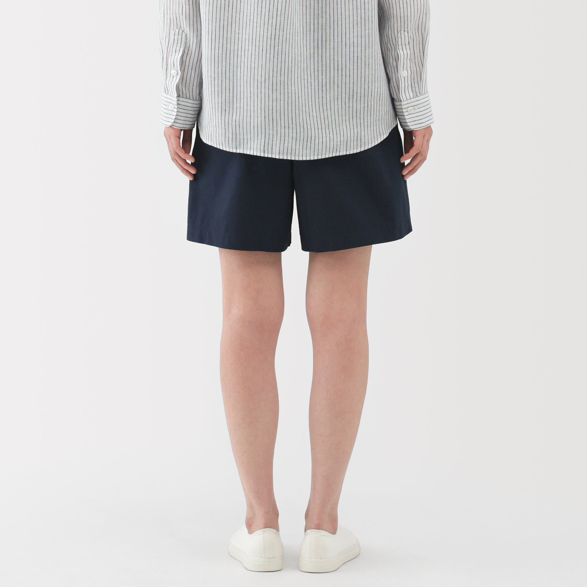 Women's Washed Broadcloth Shorts - Image 46
