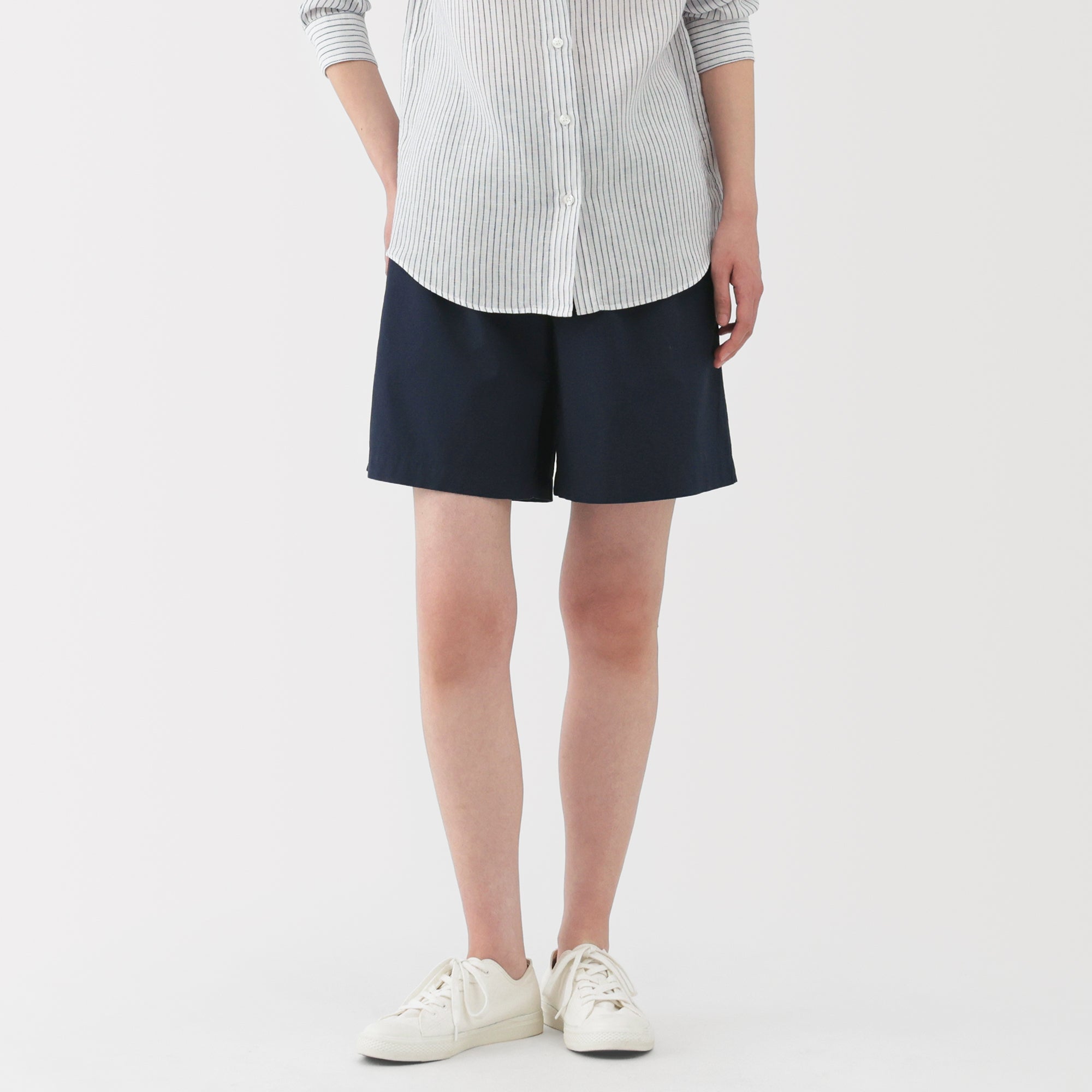 Women's Washed Broadcloth Shorts - Image 43