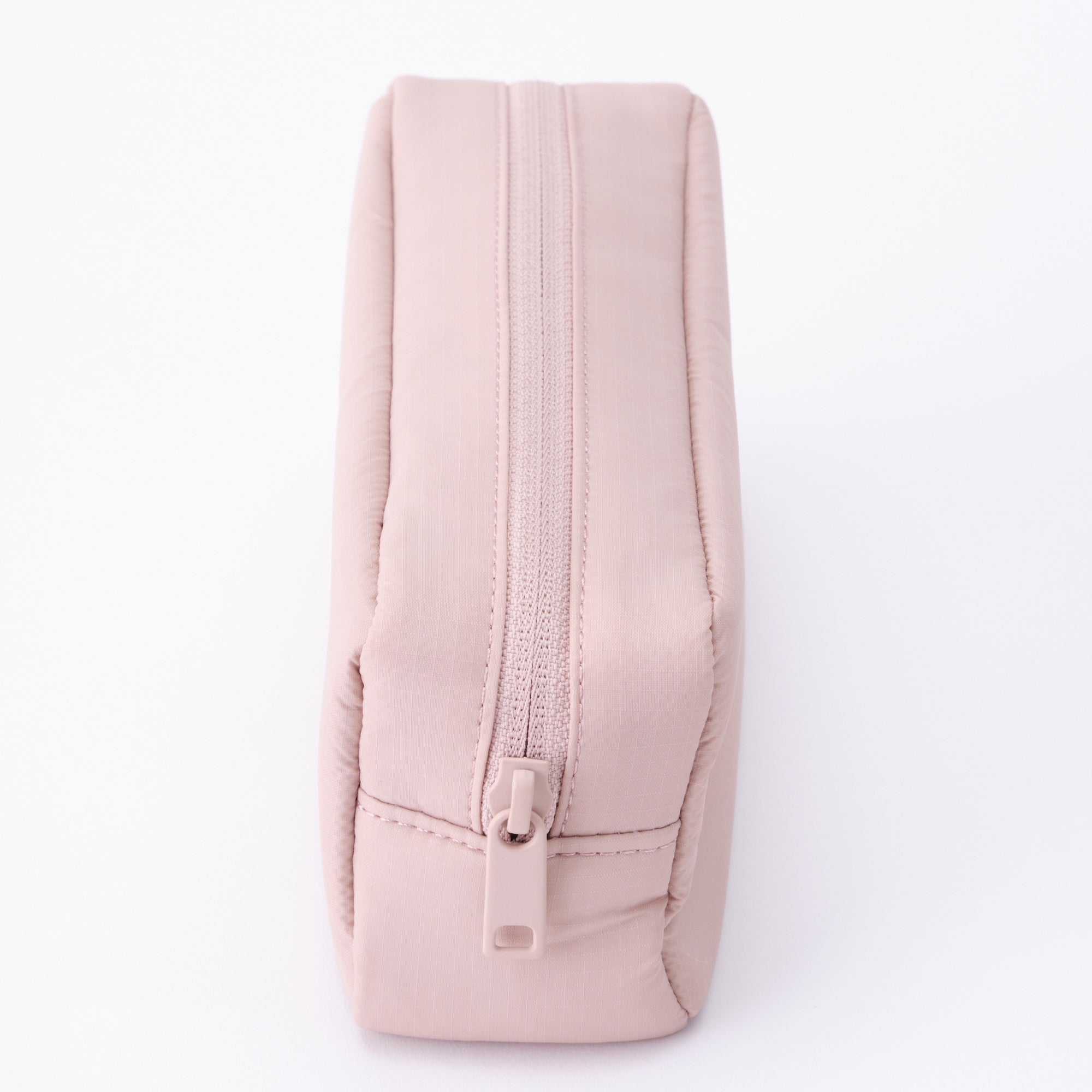 Parachute Cloth Large Pen Case - Pink Beige - Image 4