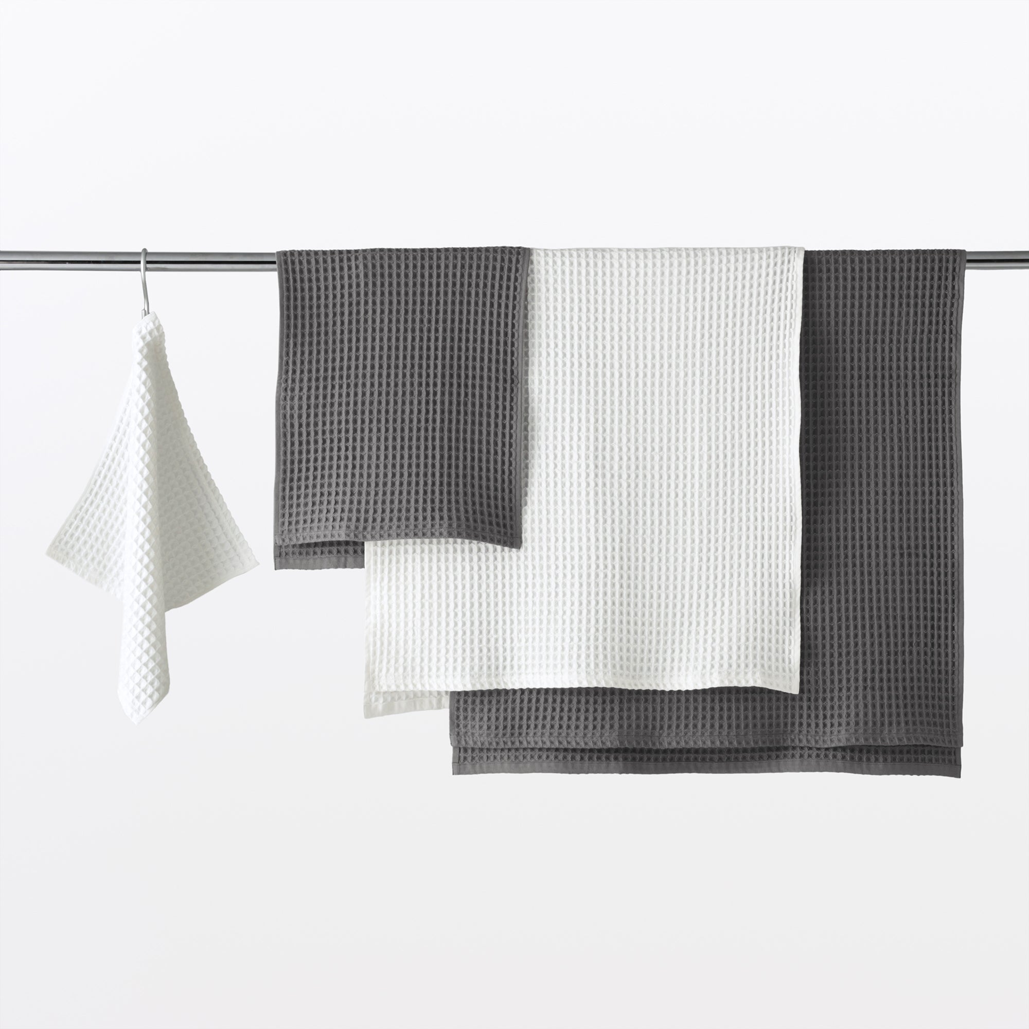Waffle Hand Towel with Loop - Image 12