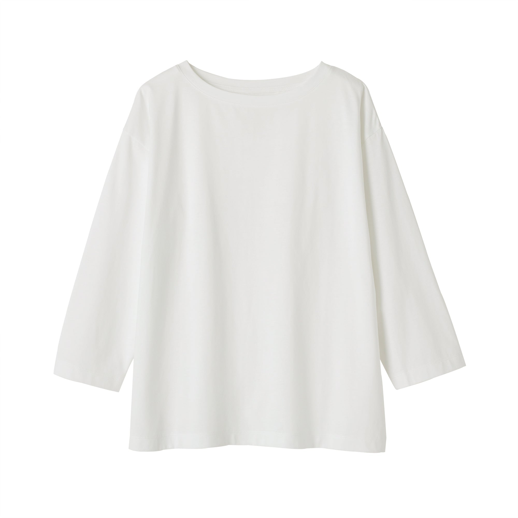 Jersey Boat Neck T-Shirt - Image 10