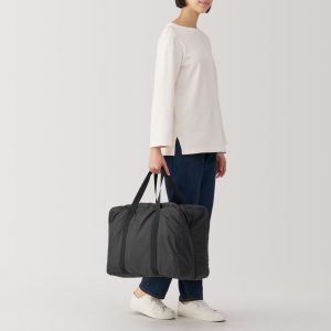 Pocketable Water Repellent Boston Bag 75L