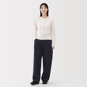 Kapok Denim Wide Tapered Pants