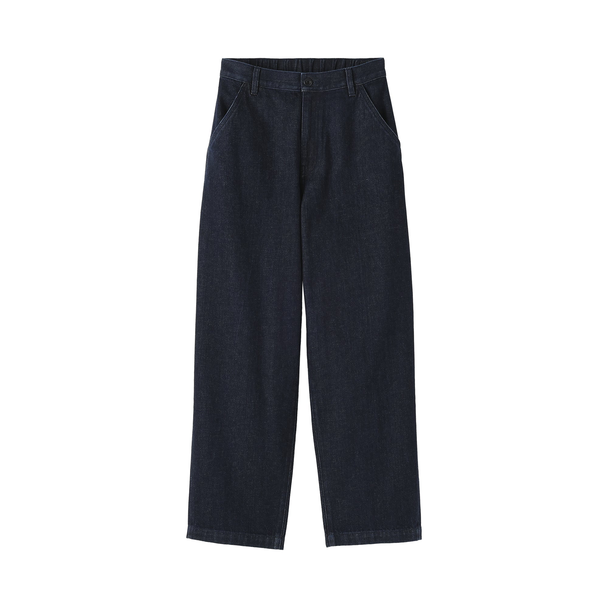 Kapok Denim Wide Tapered Pants - Image 2