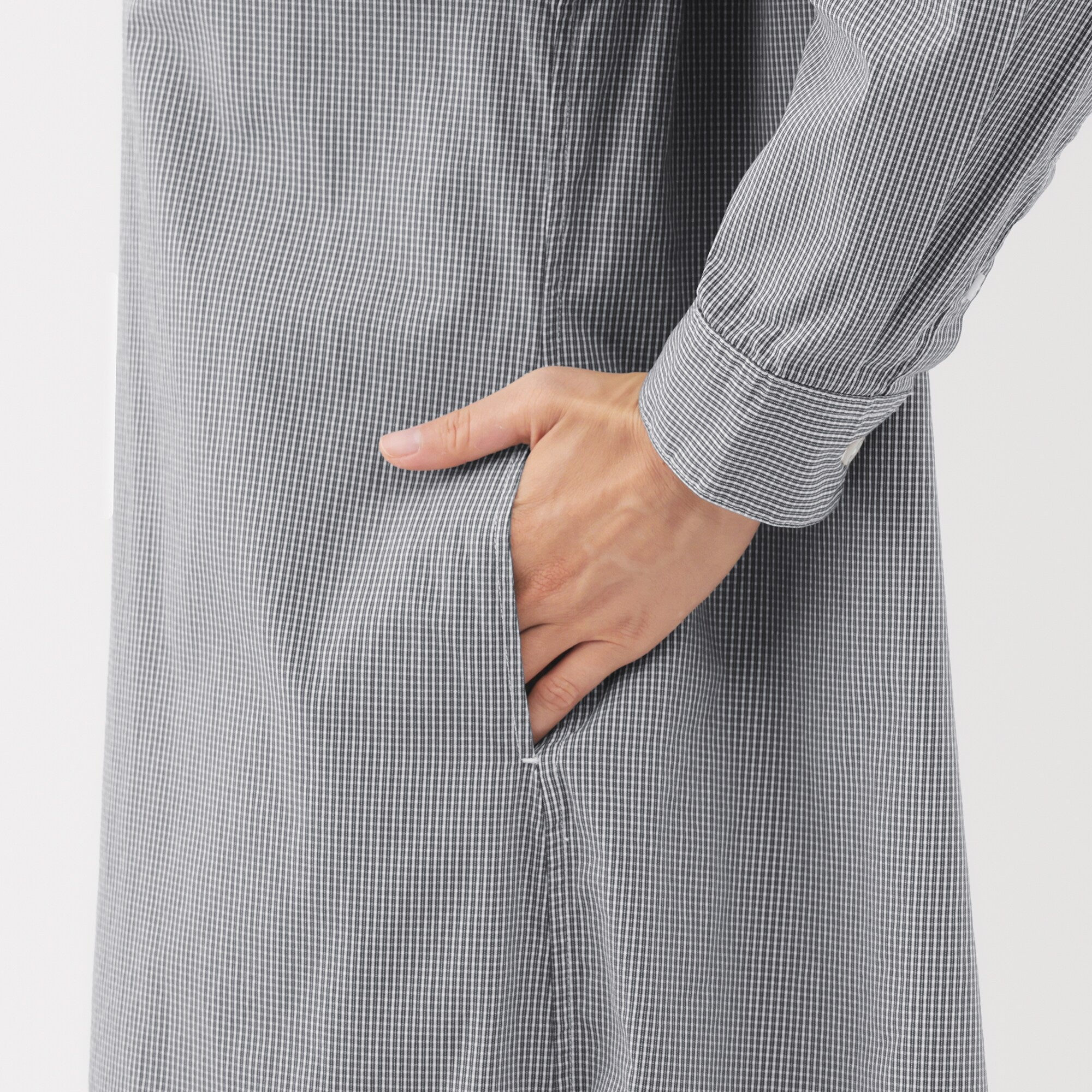 Broadcloth Shirt Dress - Image 16