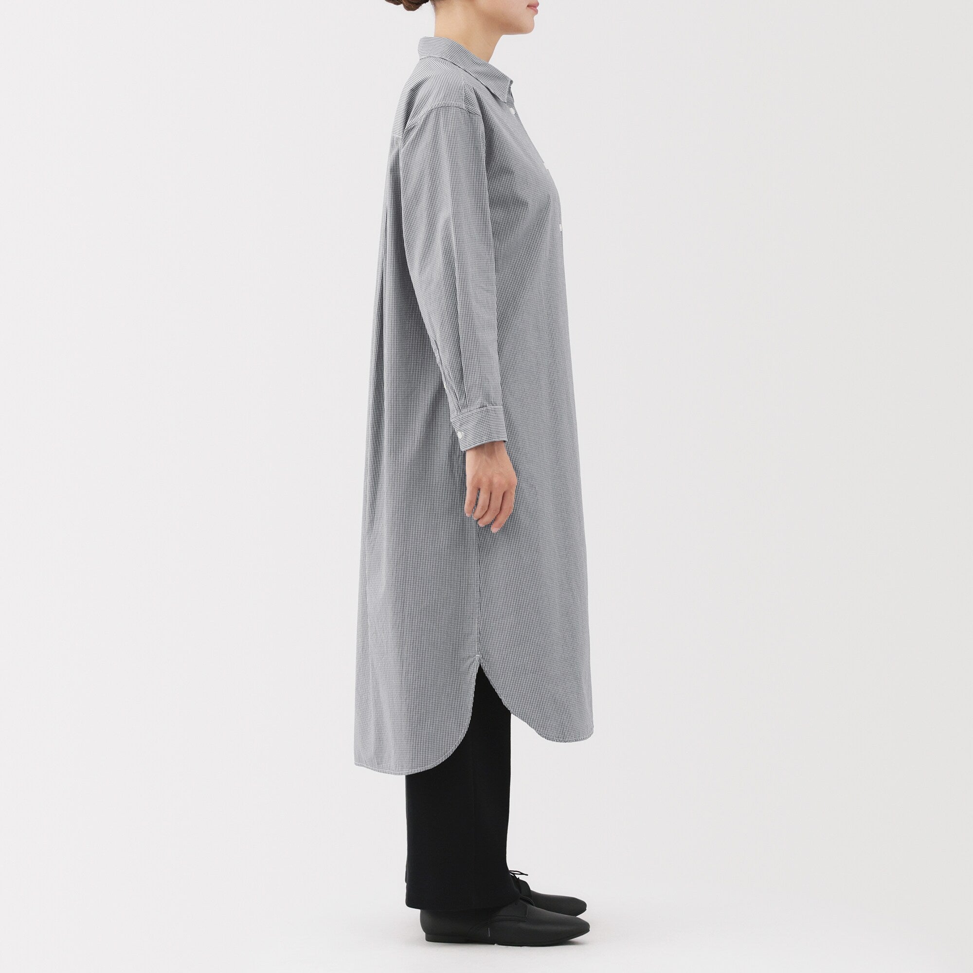 Broadcloth Shirt Dress - Image 5