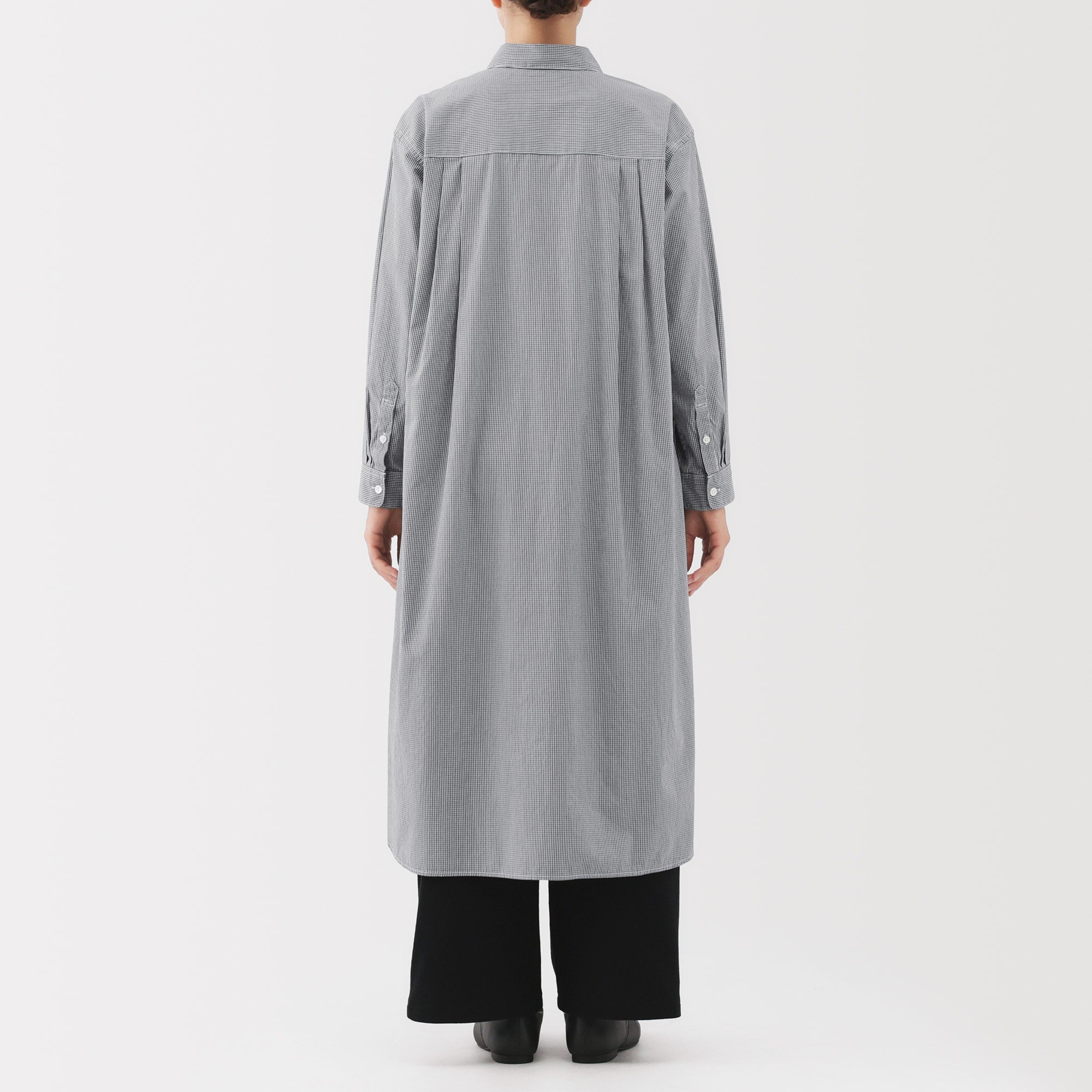 Broadcloth Shirt Dress - Image 6