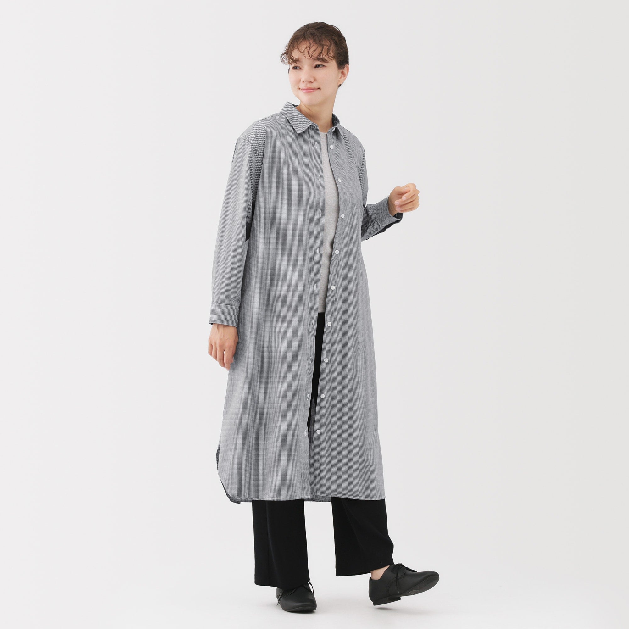 Broadcloth Shirt Dress