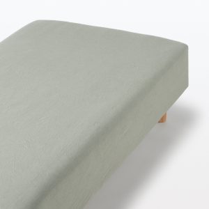 Washed Cotton Fitted Sheet