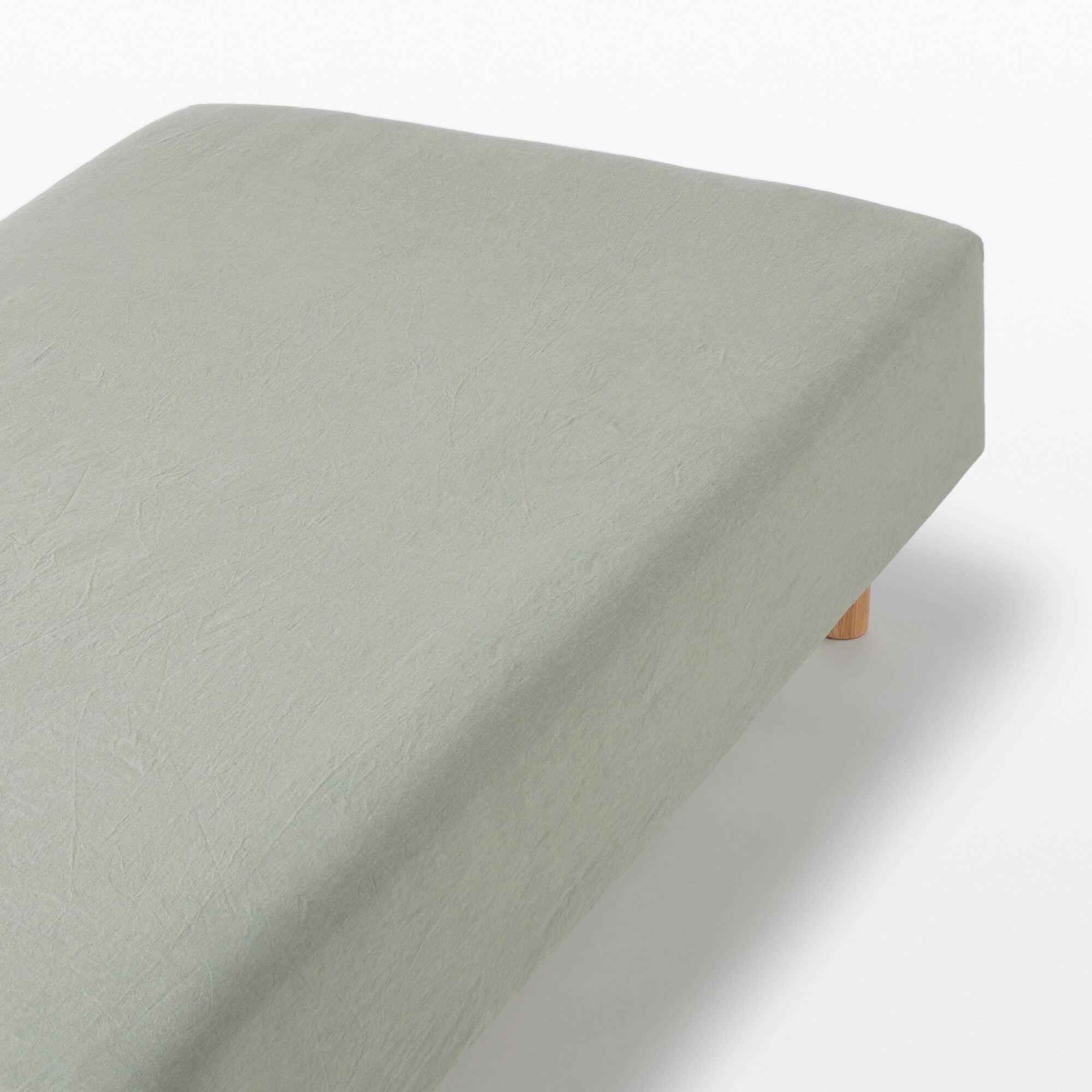 Washed Cotton Fitted Sheet