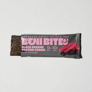 BENI BITES Sweet Potato Energy Bar - Black Sesame Protein Cookie