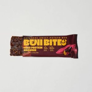 BENI BITES Sweet Potato Energy Bar - Miso Protein Brownie