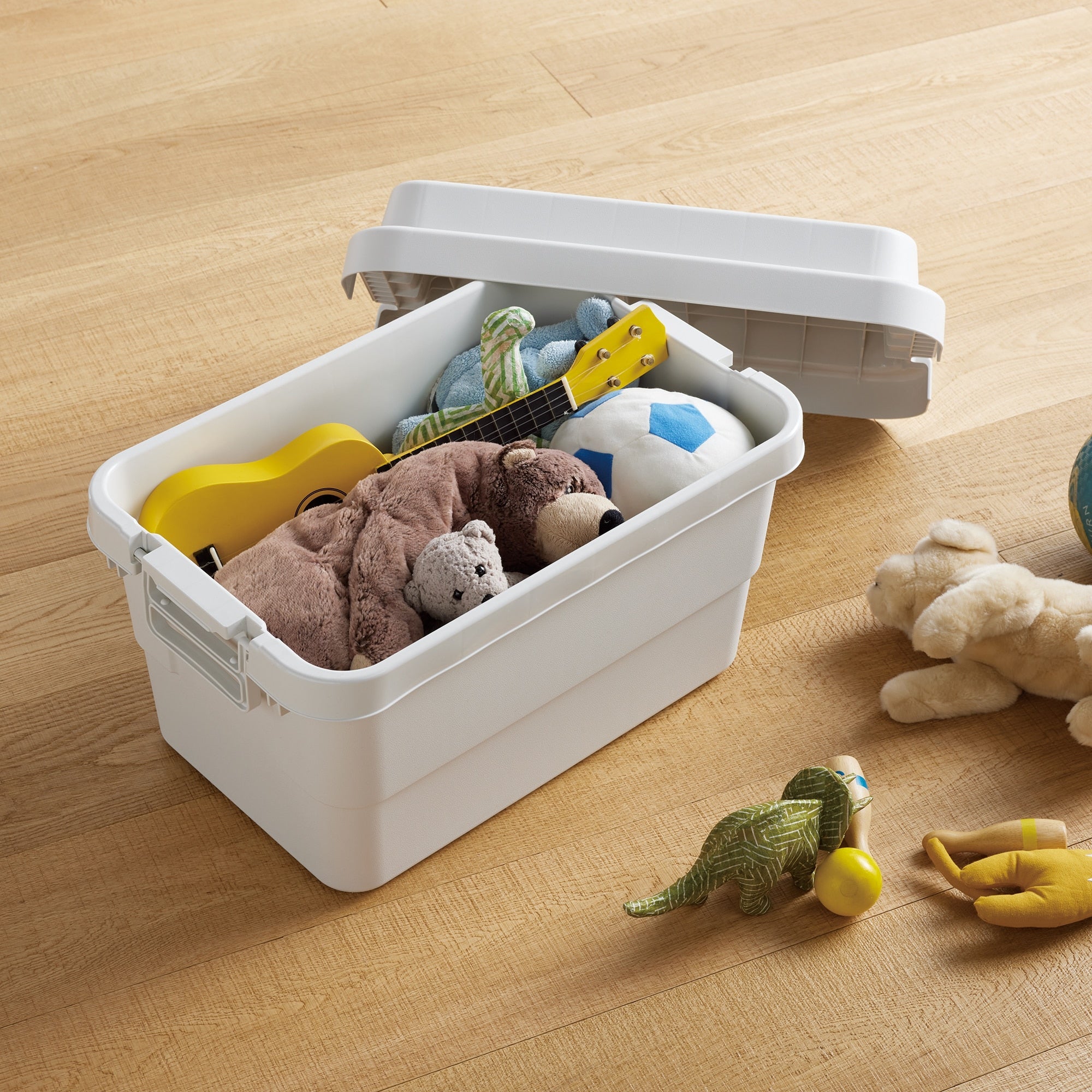 Heavy Duty Polypropylene Storage Box - Large 13.2 gal - Image 2